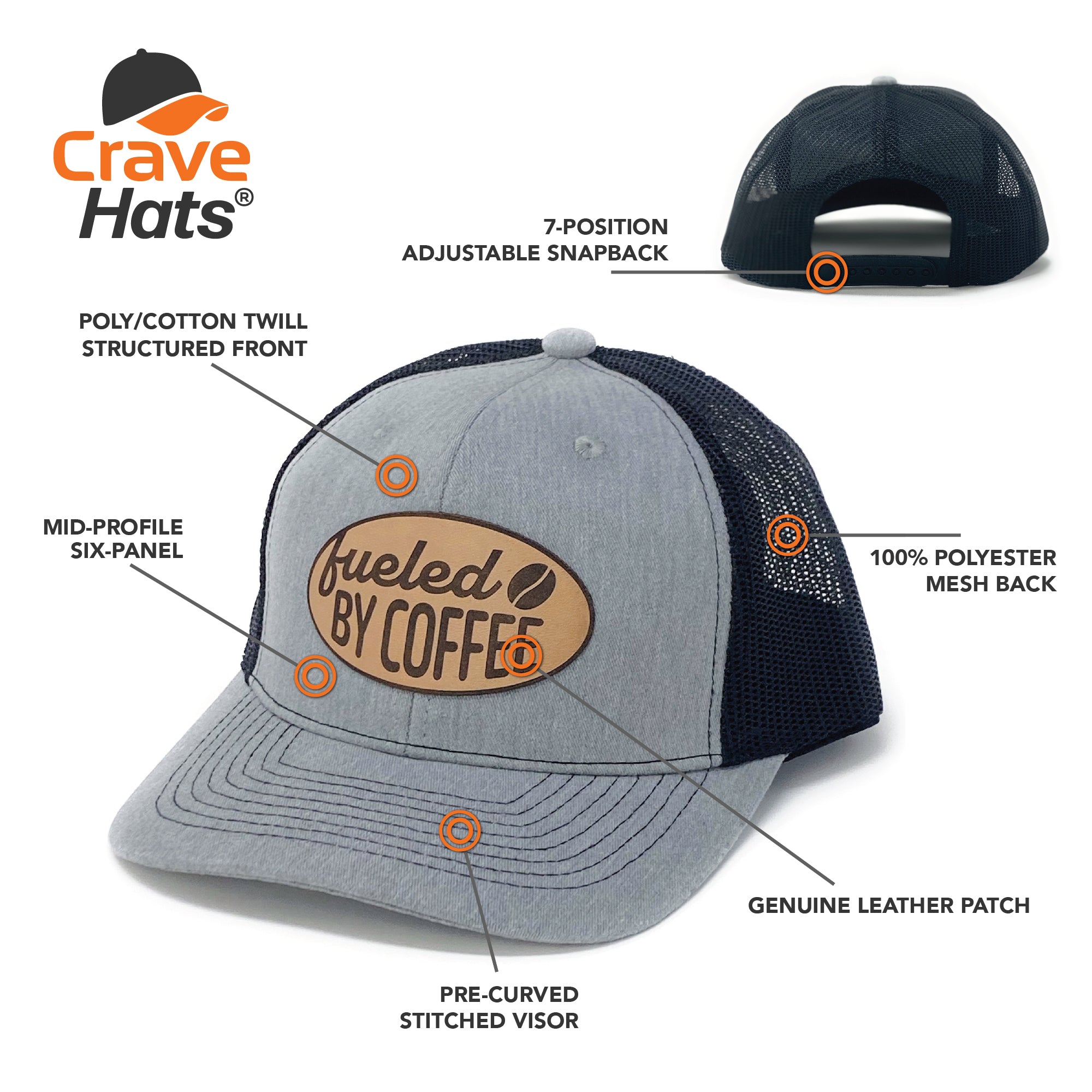 Fueled By Coffee Hat