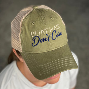 Boat Hair Don't Care (Olive)